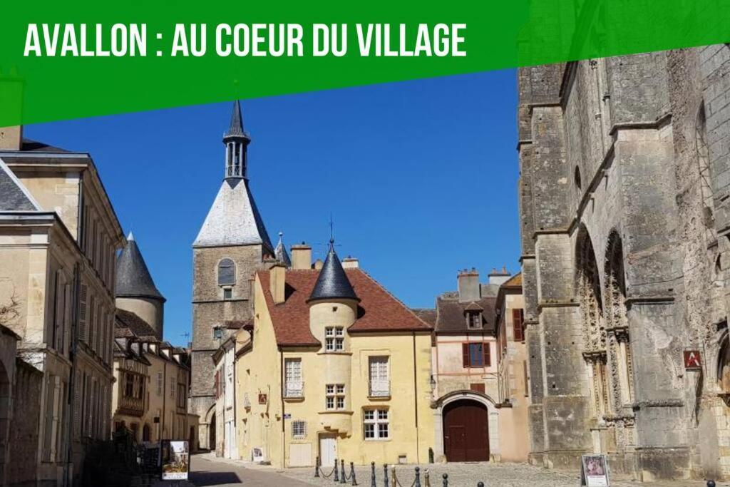 La Fontaine Neuve-Avallon-5 Personnes-1 Chambre-3 Lits-Parking-Wifi Luaran gambar