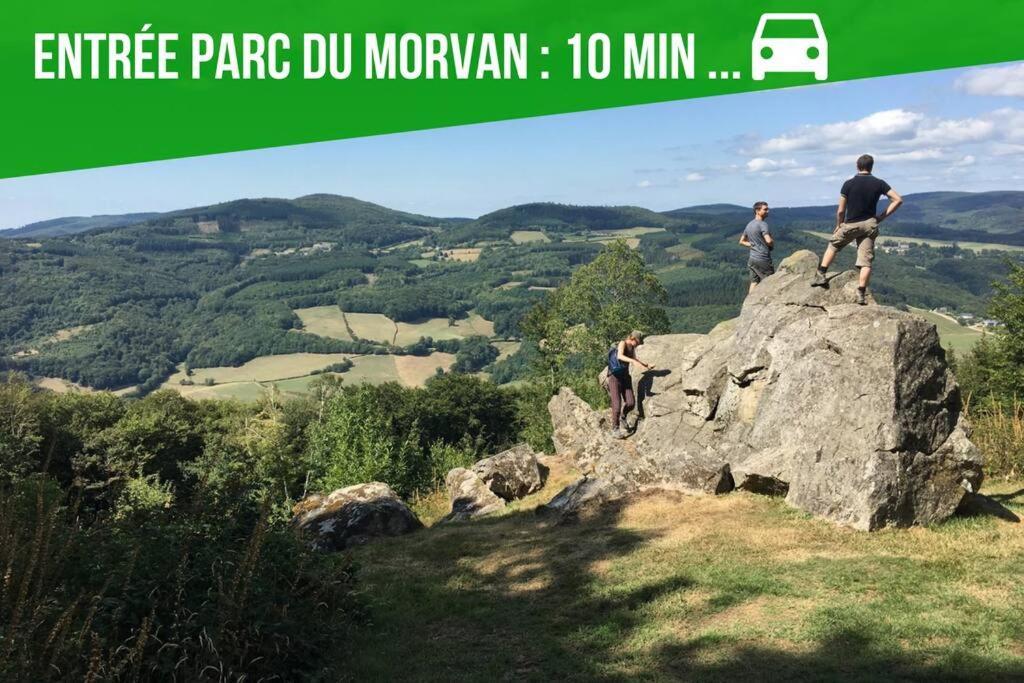 La Fontaine Neuve-Avallon-5 Personnes-1 Chambre-3 Lits-Parking-Wifi Luaran gambar